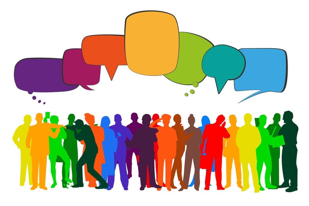 feedback, report back, business people