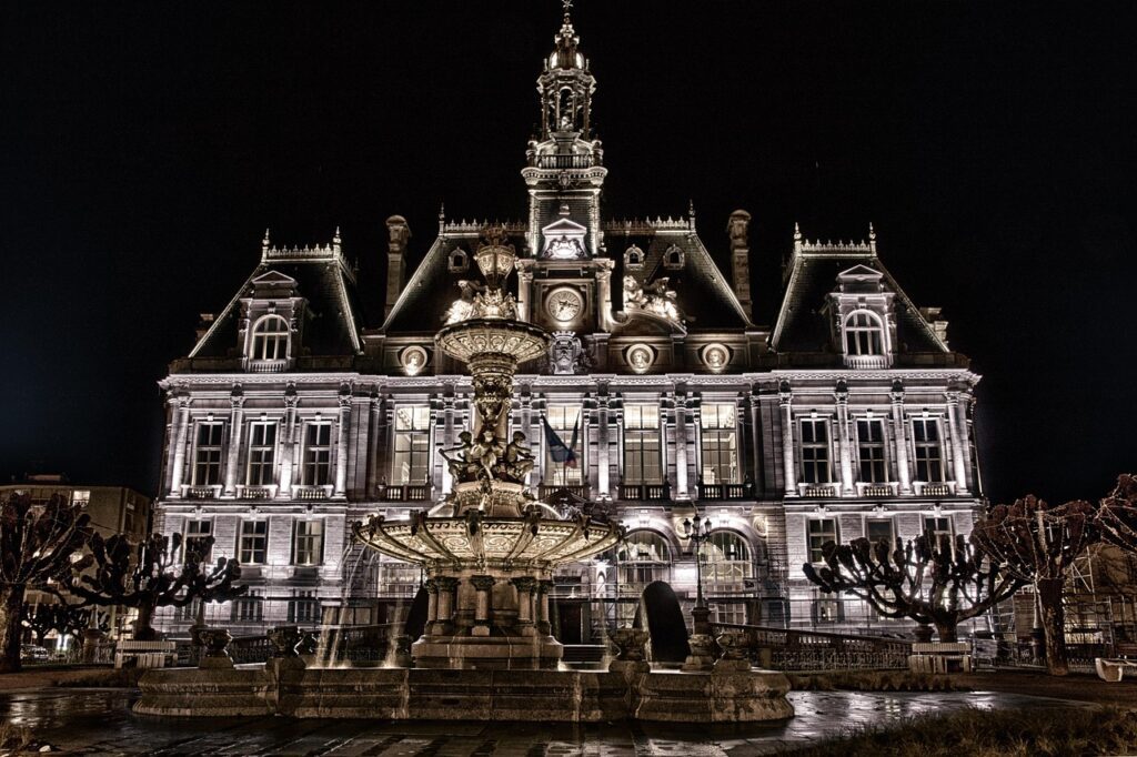 fountain, building, illuminations, architecture, town hall, limoges, city hall, fountain, fountain, fountain, architecture, architecture, town hall, town hall, town hall, town hall, limoges, limoges, limoges, limoges, limoges